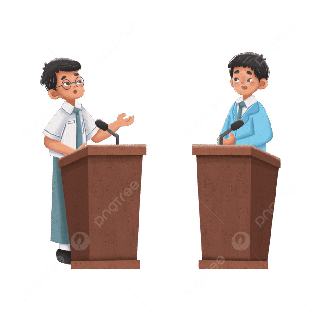 pngtree-illustration-of-students-speech-debate-behind-the-podium-with-microphone-png-image_8811760